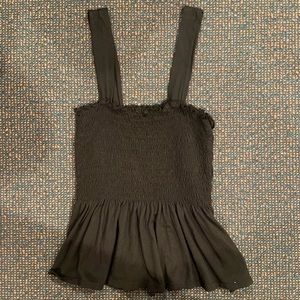 Anthropologie Ruched Tank Top Size S